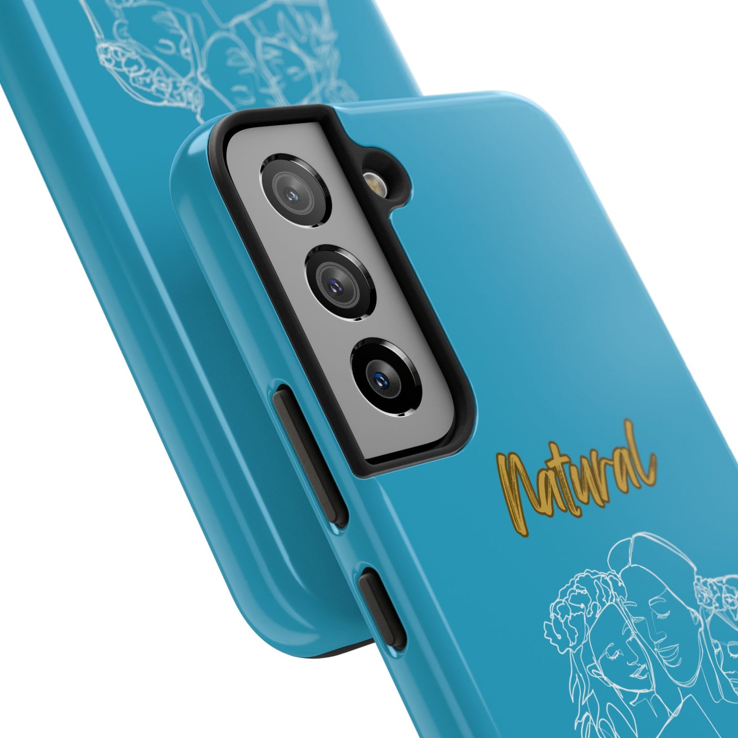 Natural Woman Me & My Girls (WL)Tough Phone Cases TURQUOISE