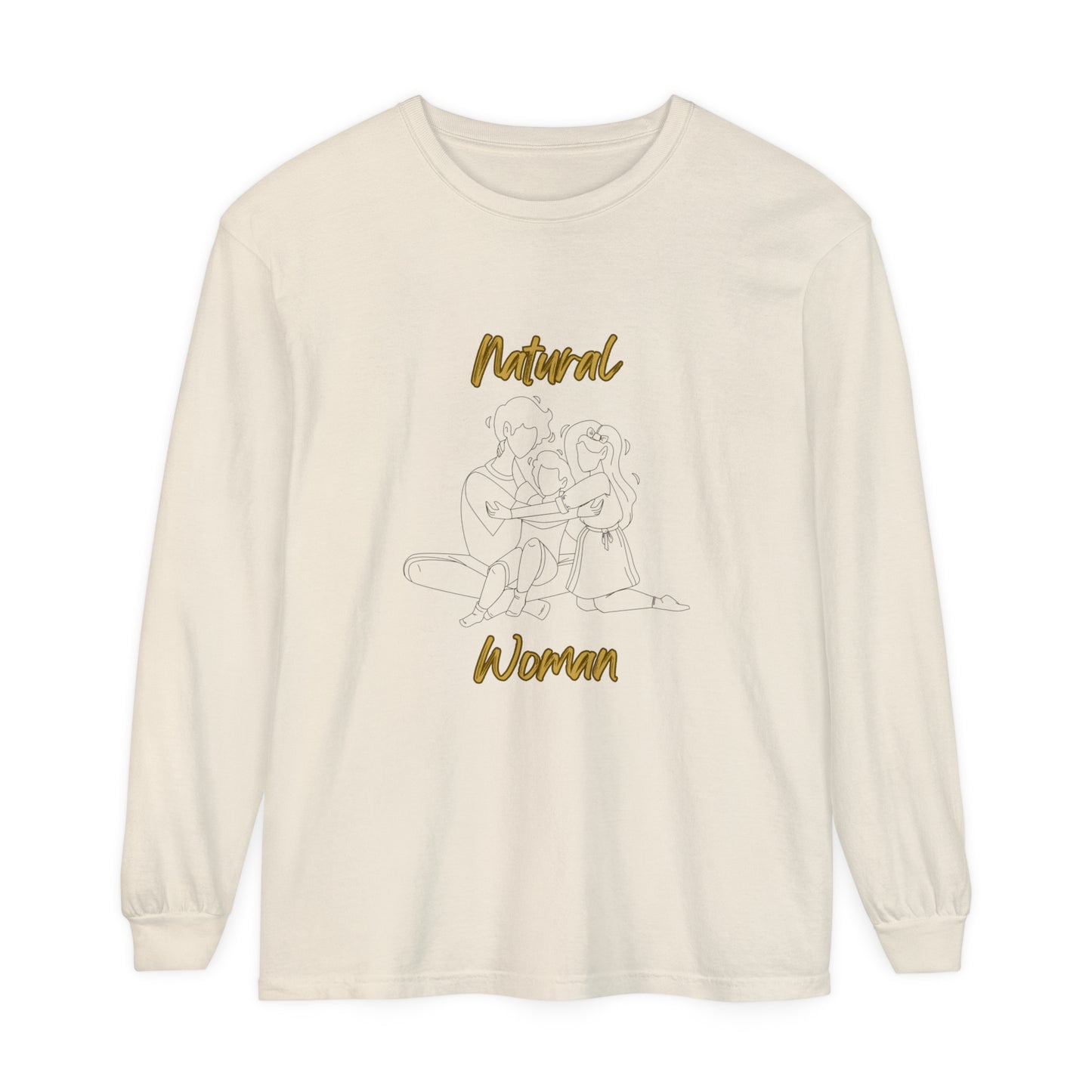 Natural Woman Bear Hugs (BL) Long Sleeve T-Shirt