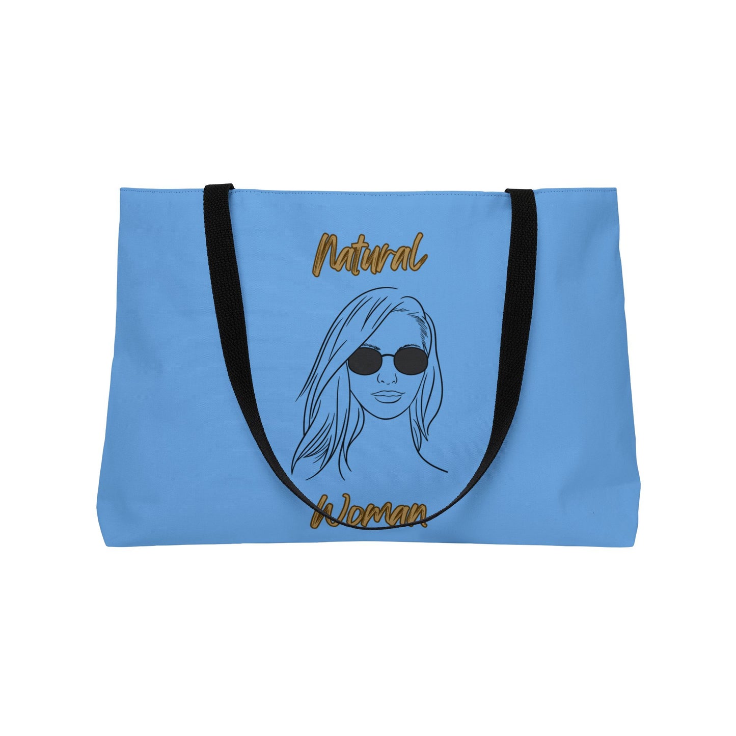 Natural Woman Shades (BL) Weekender Tote Bag LIGHT BLUE