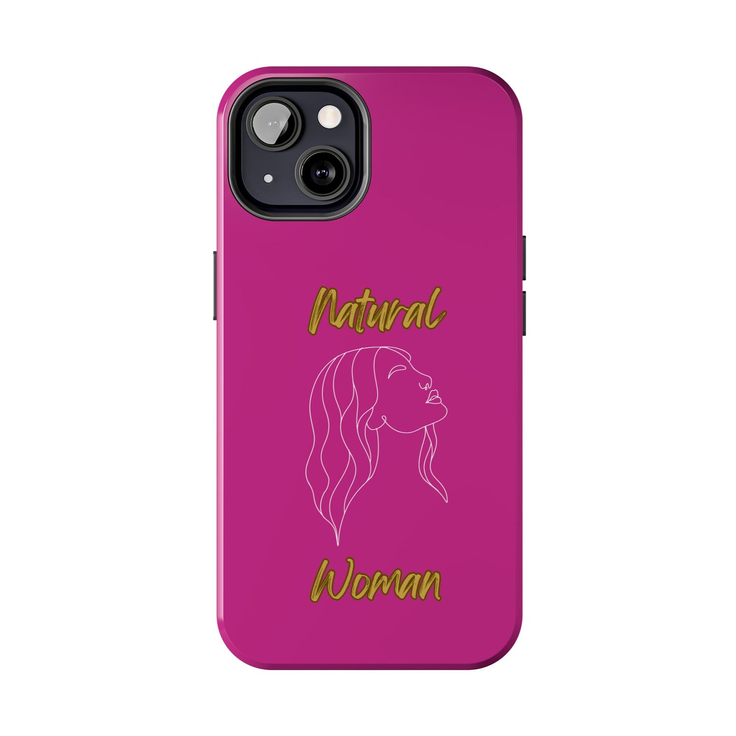 Natural Woman Breeze On Face (WL)Tough Phone Cases PINK