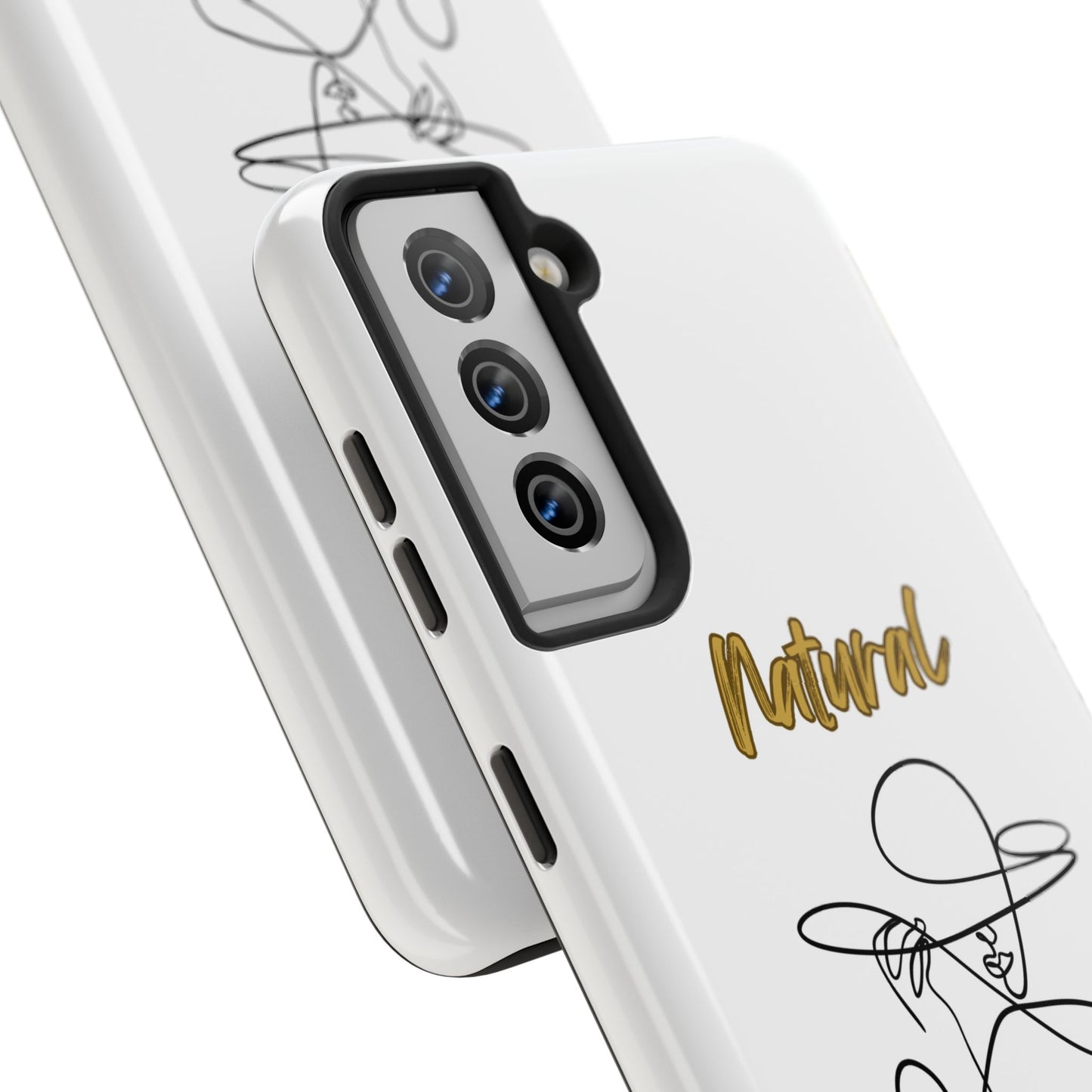 Natural Woman An Original (BL)Tough Phone Cases WHITE