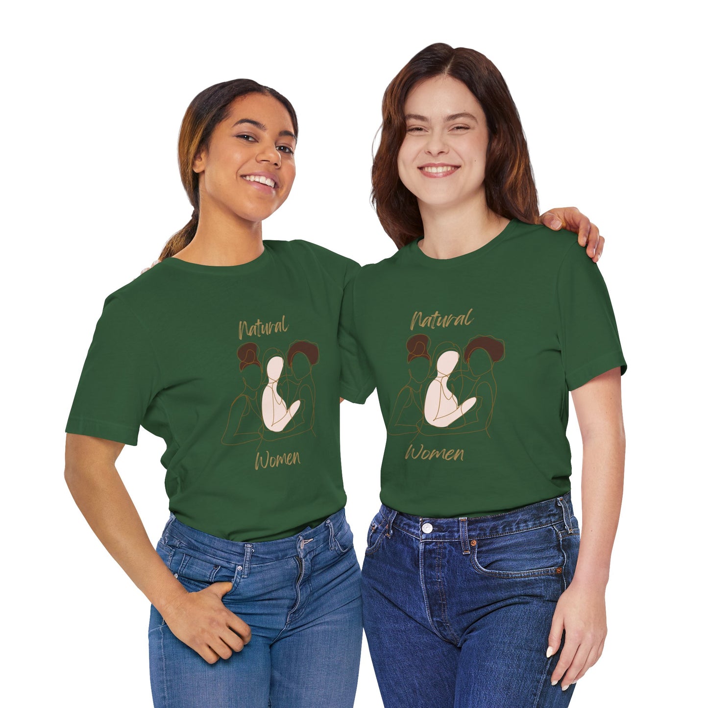 Natural Woman Friends Short Sleeve T-Shirt