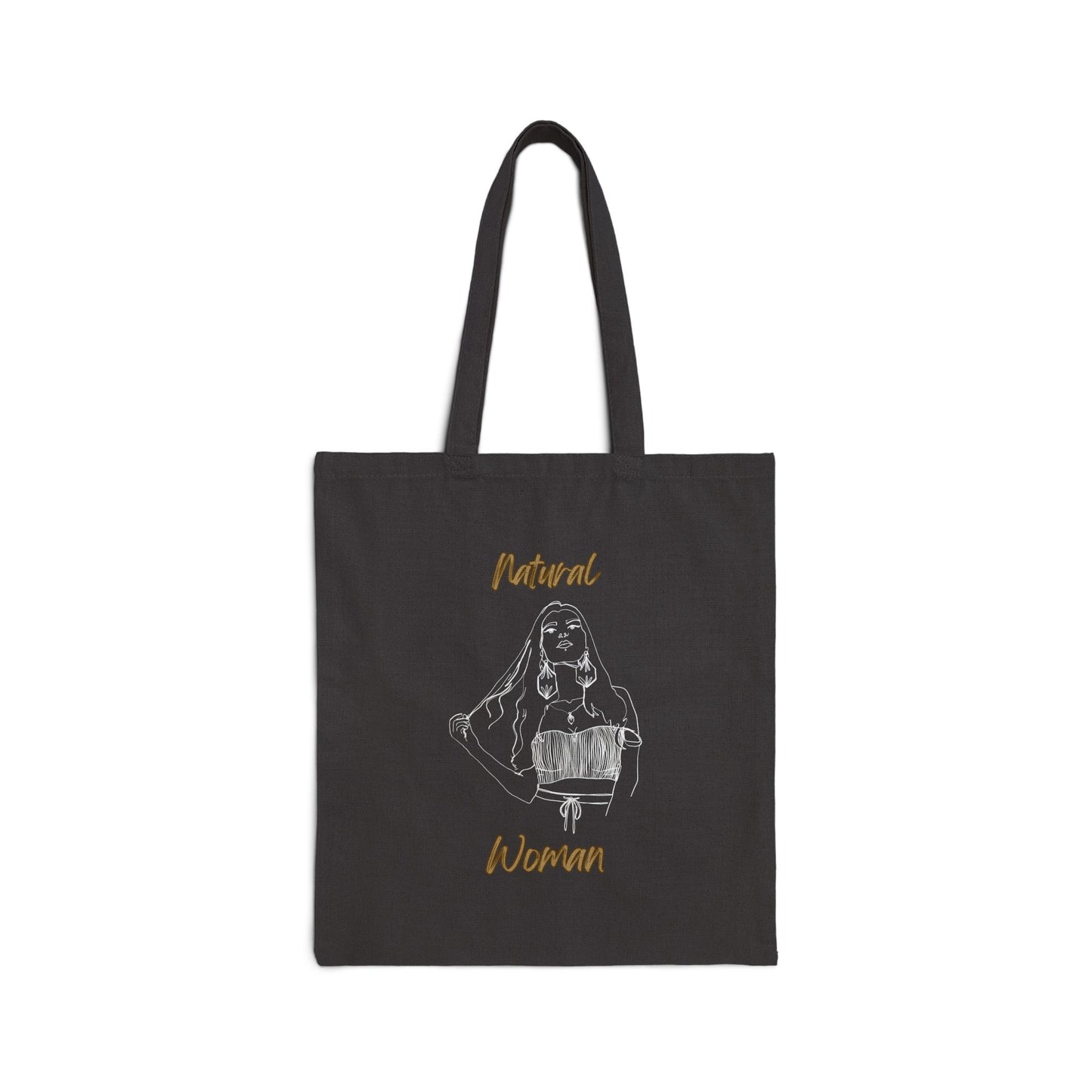 Natural Woman Thinking (WL) Canvas Tote Bag