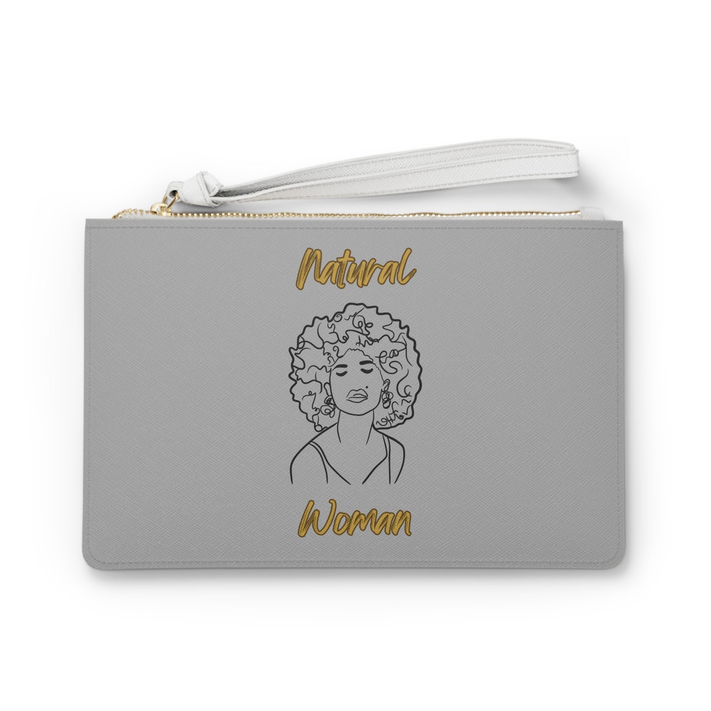 Natural Woman All About Me (BL) Clutch Bag LIGHT GREY