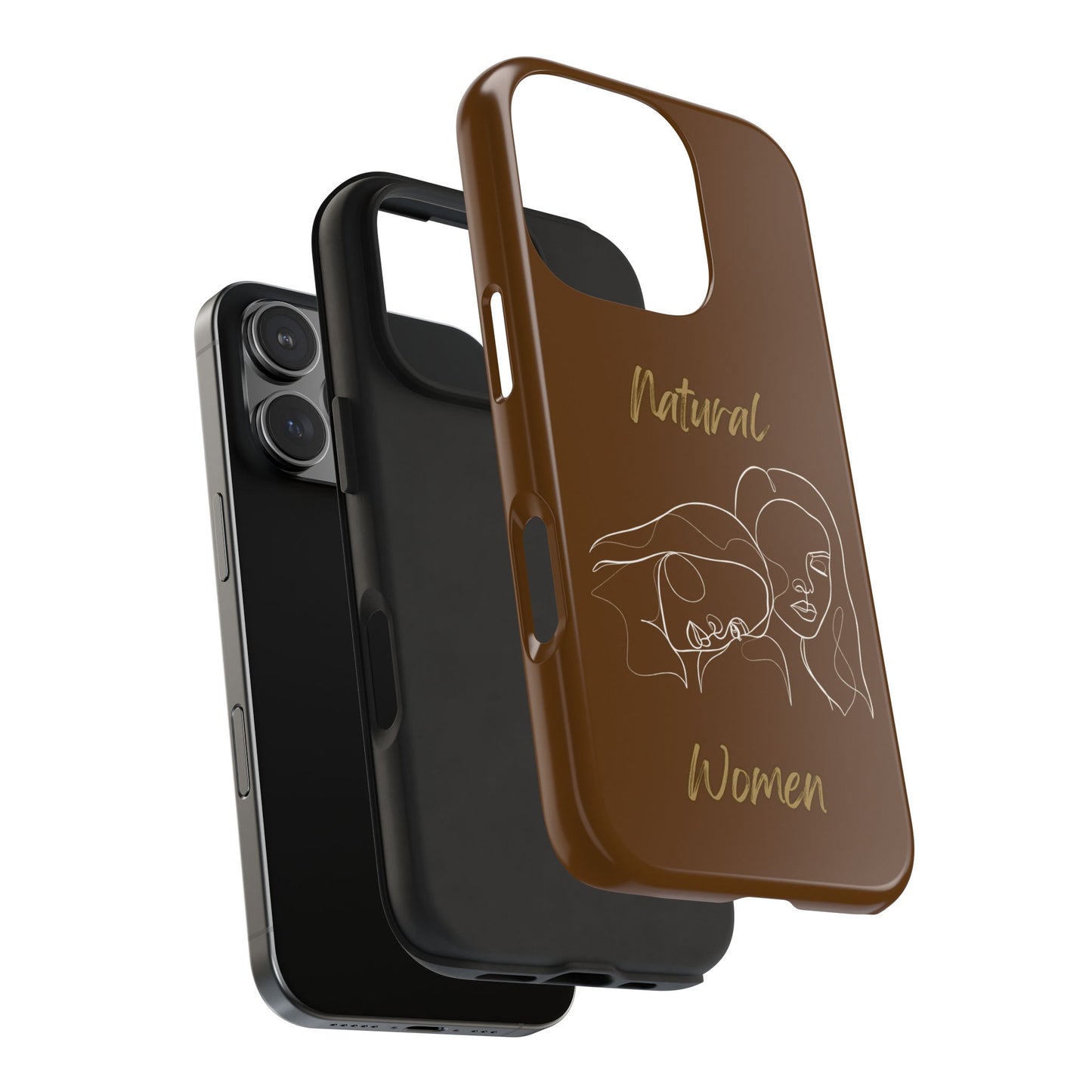 Natural Woman Sisters (WL)Tough Phone Cases BROWN