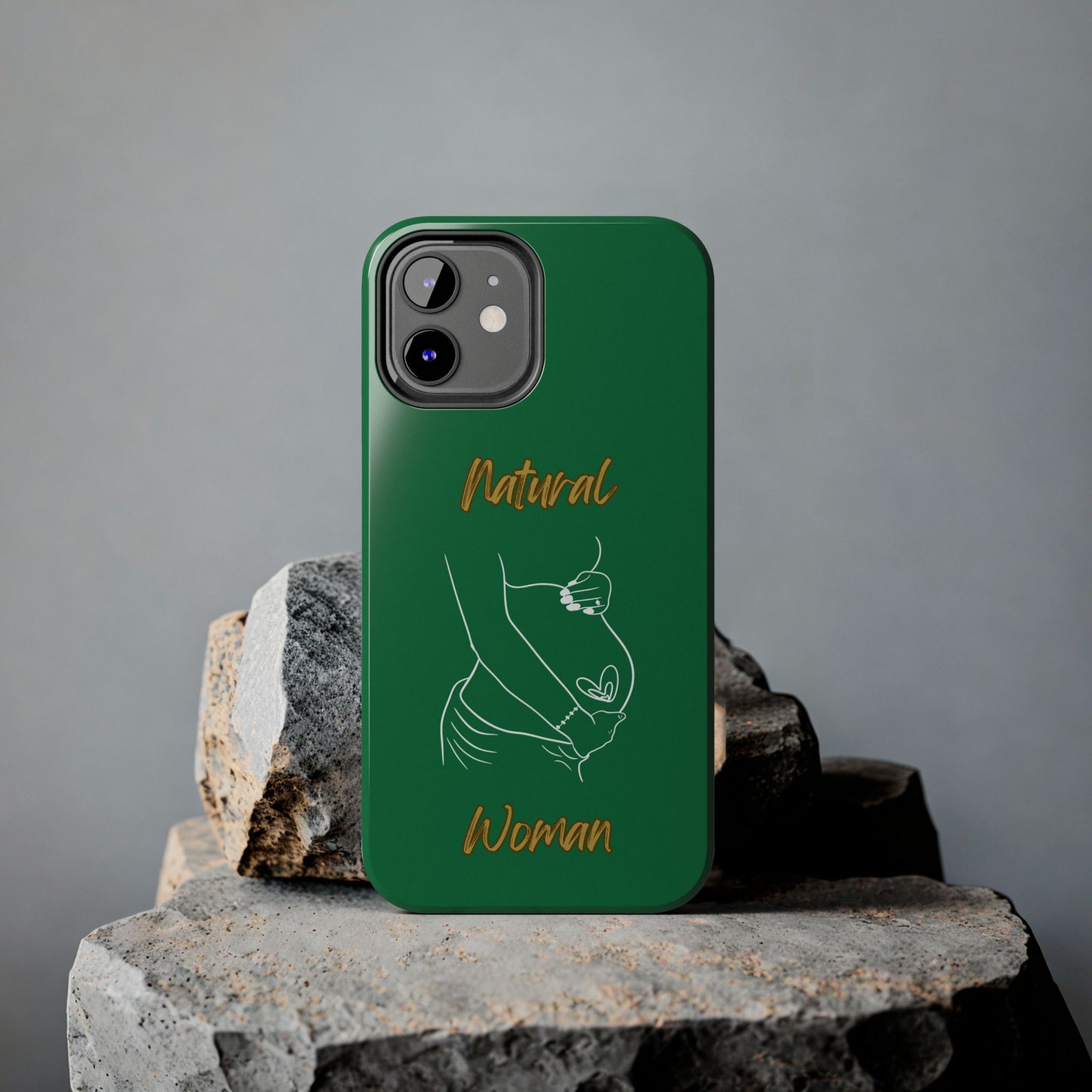 Natural Woman Loved In & Out (WL)Tough Phone Cases DARK GREEN