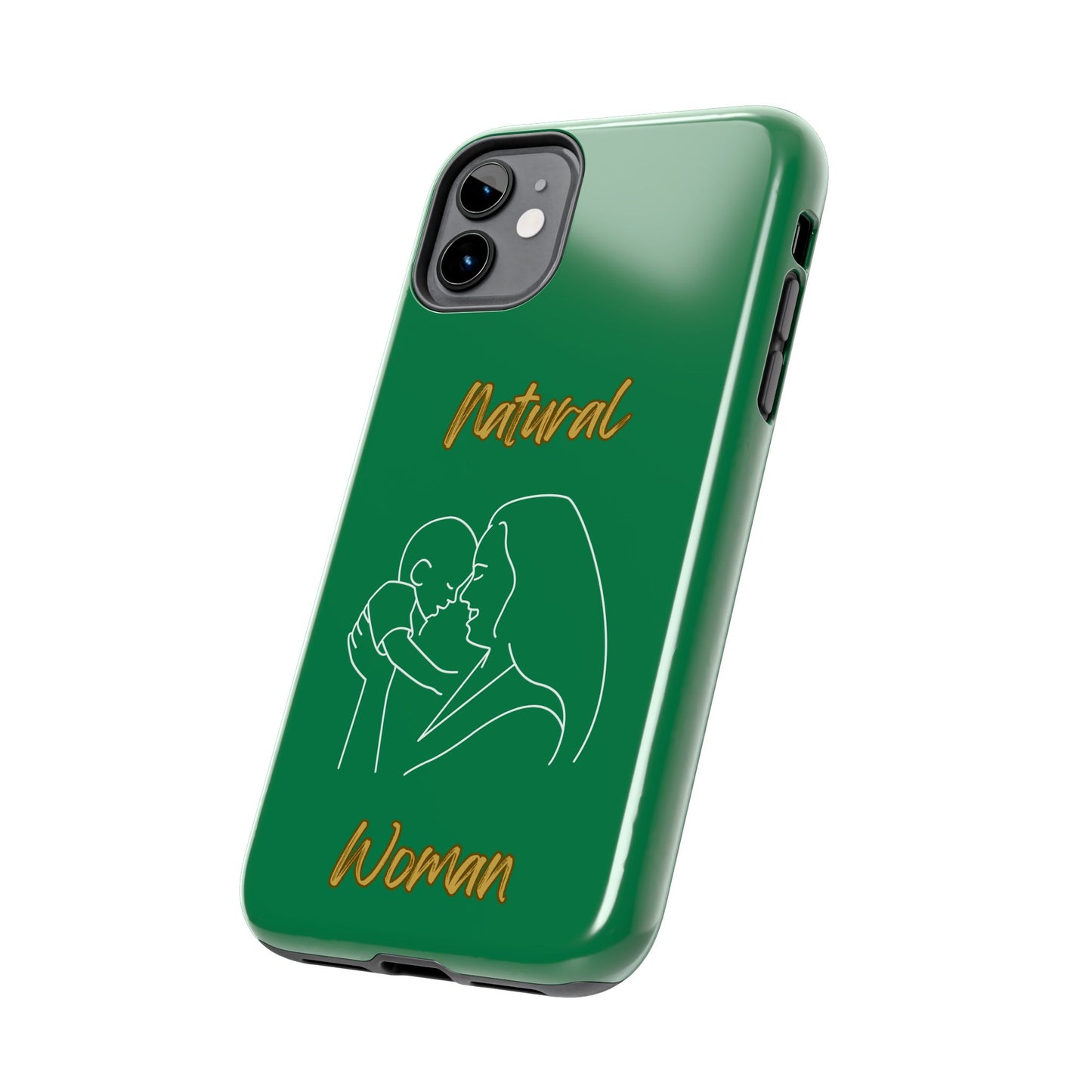 Natural Woman Joy (WL) Tough Phone Cases DARK GREEN