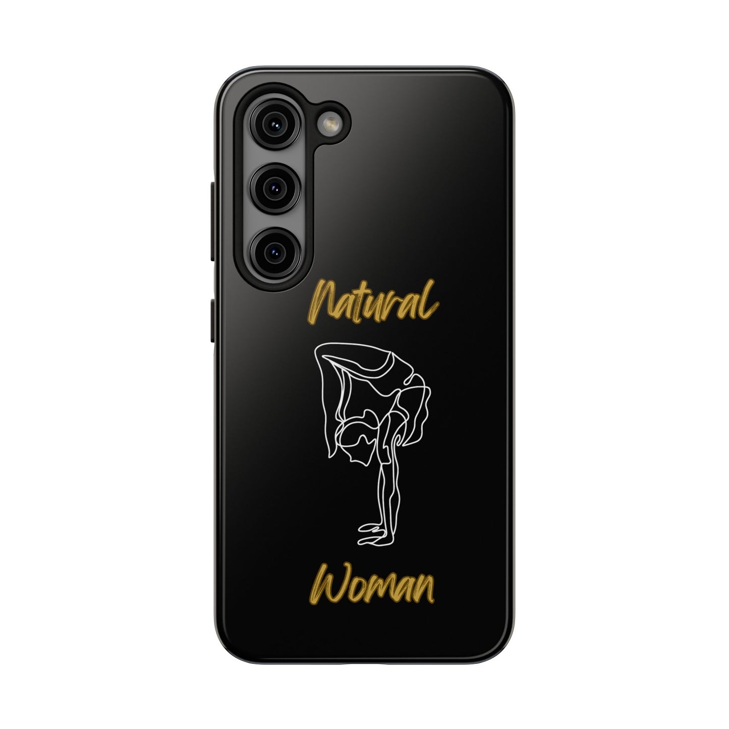 Natural Woman Flexible (WL)Tough Phone Cases BLACK