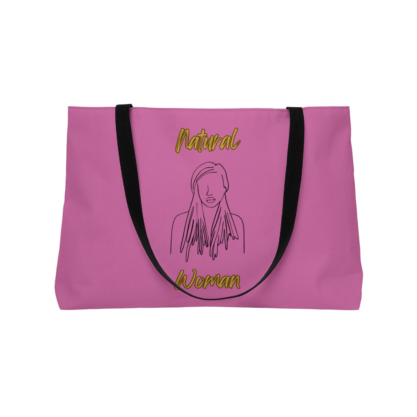Natural Woman Content (BL) Weekender Tote Bag LIGHT PINK