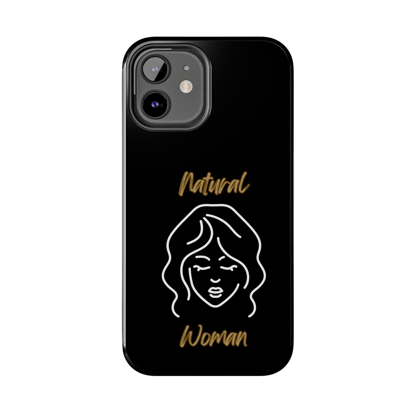 Natural Woman Modest (WL)Tough Phone Cases BLACK