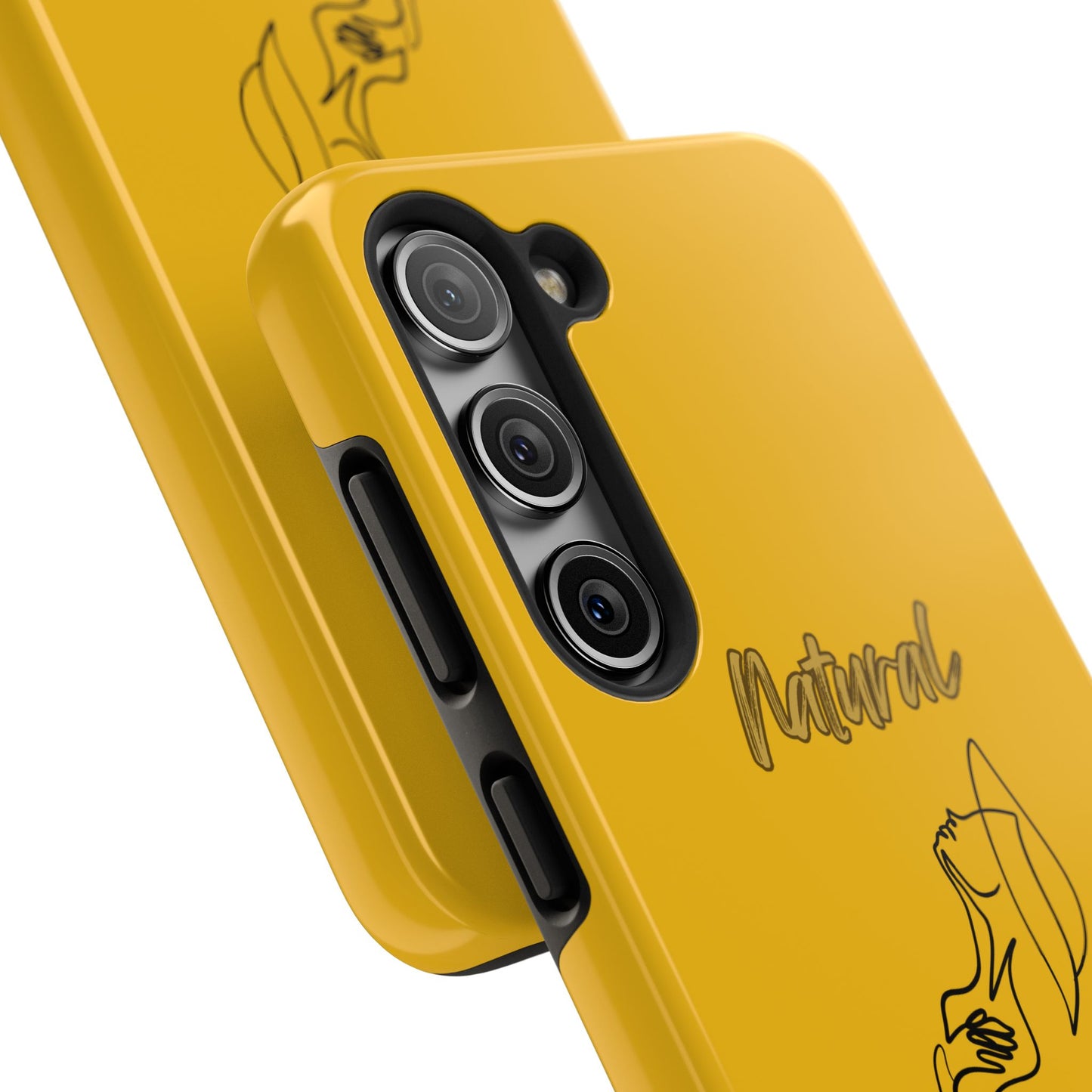 Natural Woman Free (BL)Tough Phone Cases YELLOW