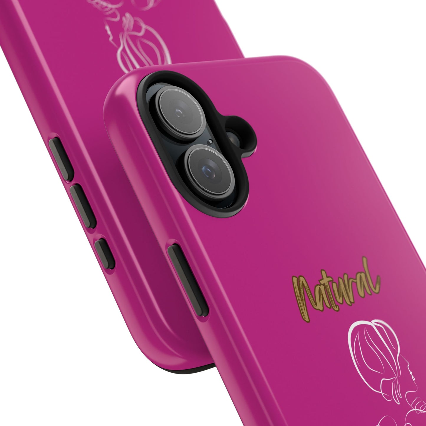 Natural Woman Back (WL)Tough Phone Cases PINK