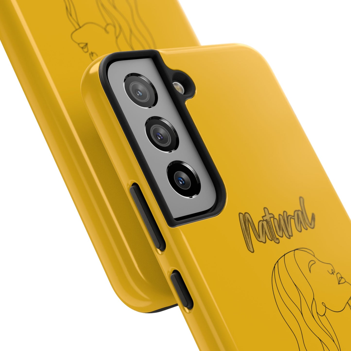 Natural Woman Breeze On Face (BL)Tough Phone Cases YELLOW