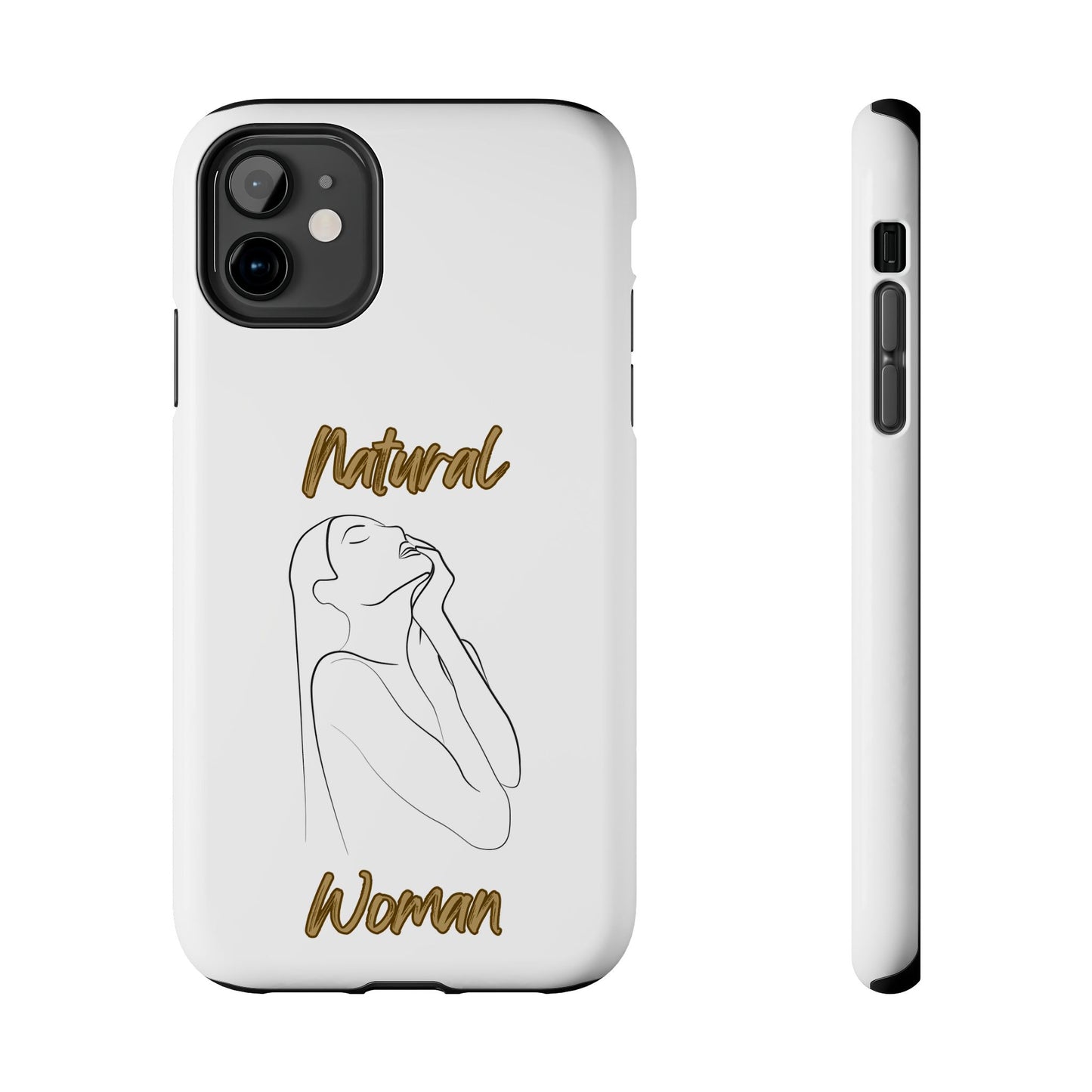 Natural Woman Thank You (BL) Tough Phone Cases WHITE