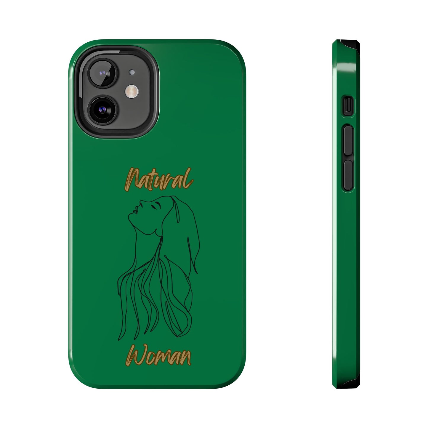 Natural Woman Appreciation (BL) Tough Phone Cases DARK GREEN