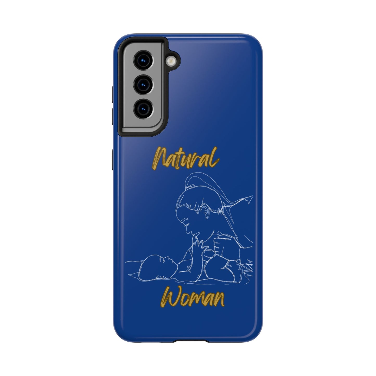 Natural Woman New Life (WL)Tough Phone Cases DARK BLUE