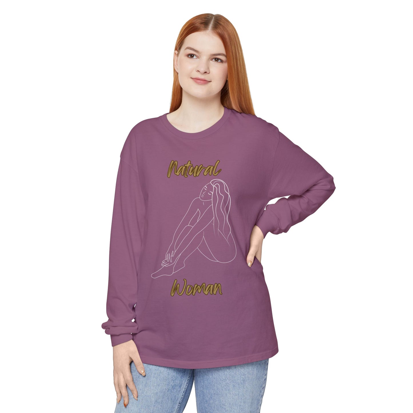Natural Woman Beauty (WL) Long Sleeve T-Shirt