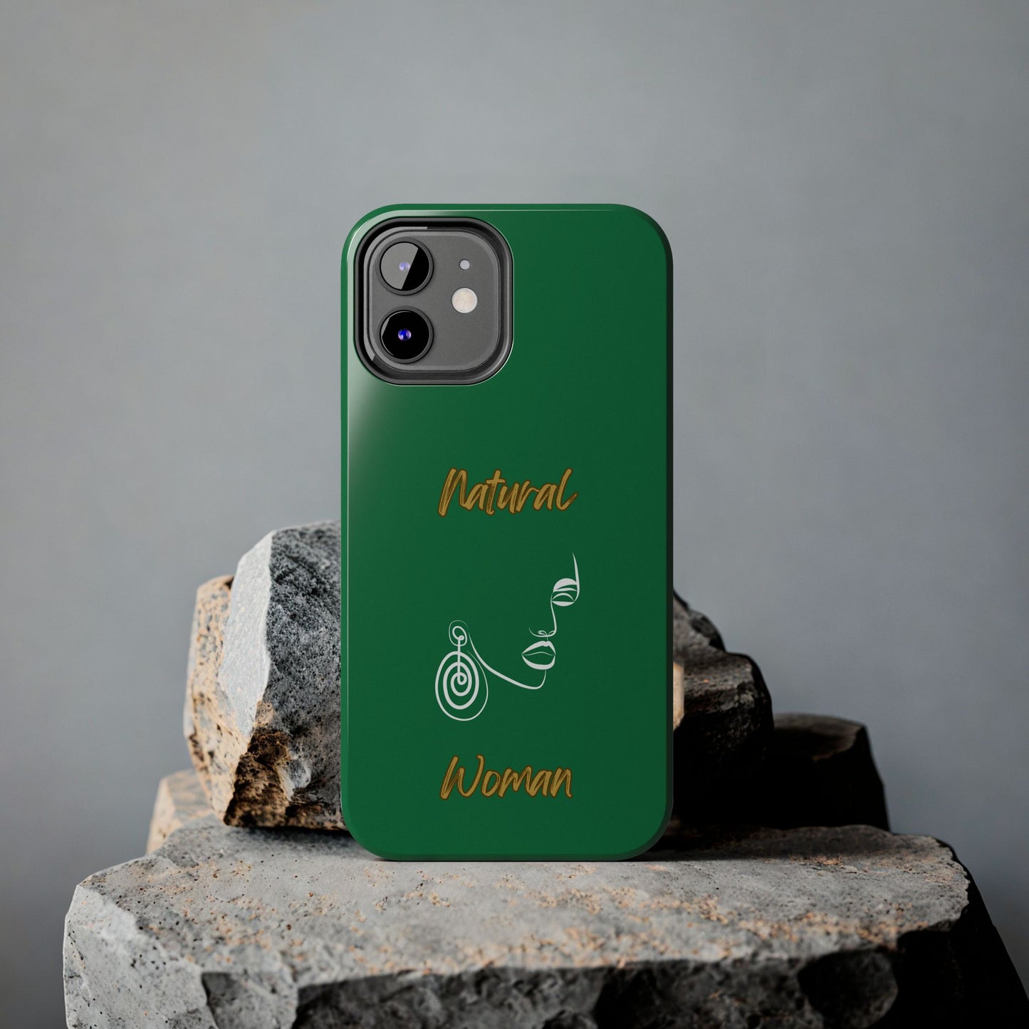 Natural Woman Music In My Soul (WL)Tough Phone Cases DARK GREEN