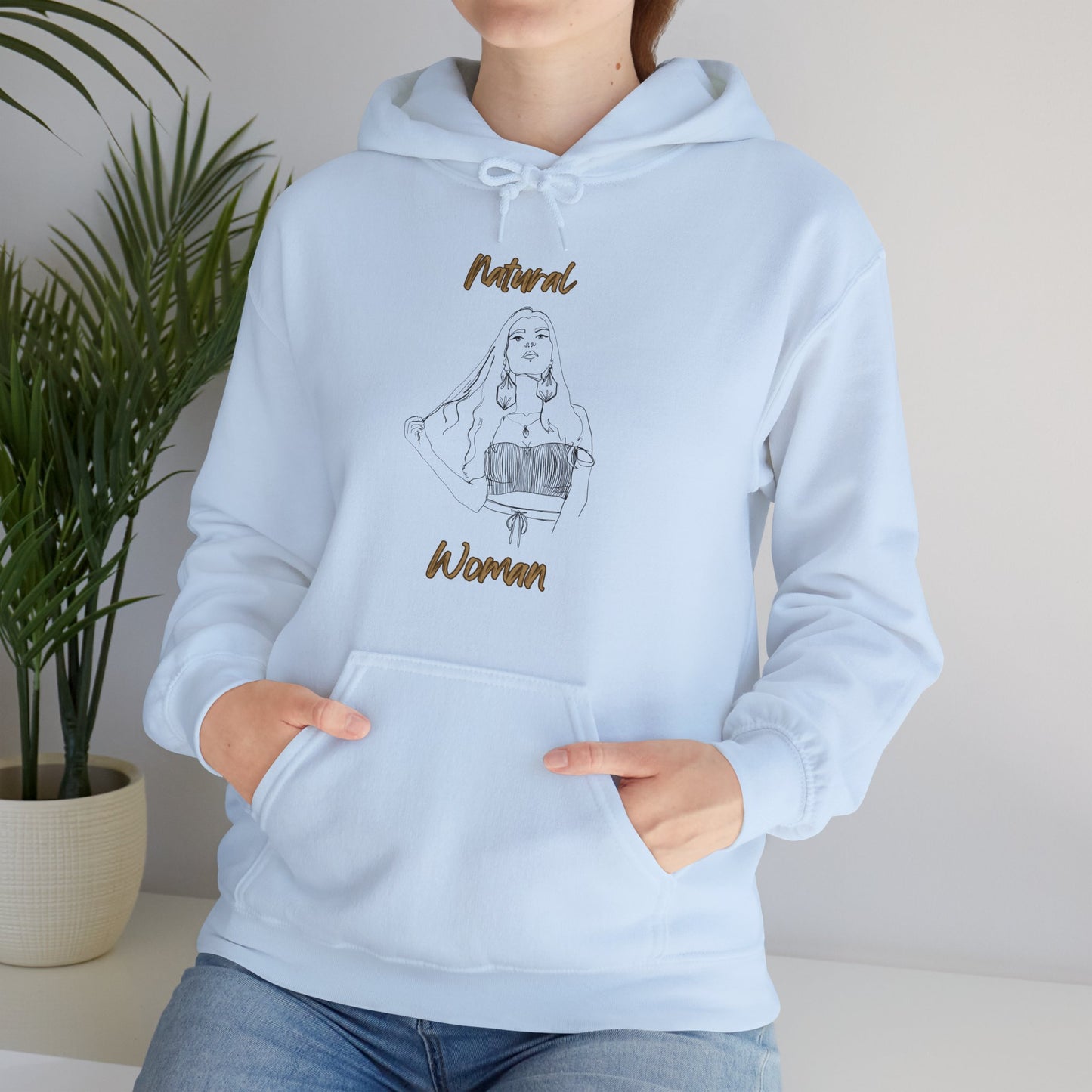 Natural Woman Thinking (BL) Hoodie