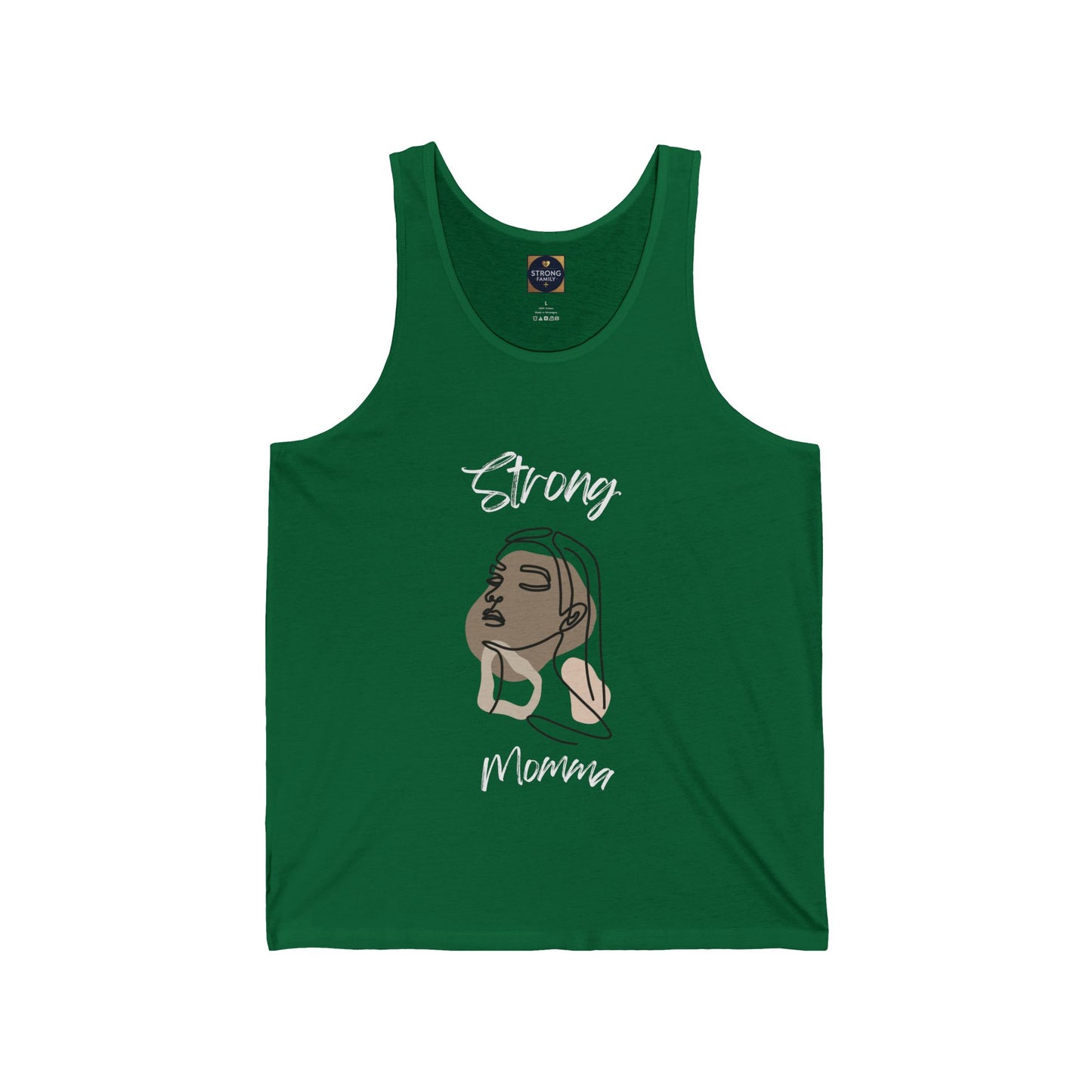 Strong Momma Jersey Tank (WL)