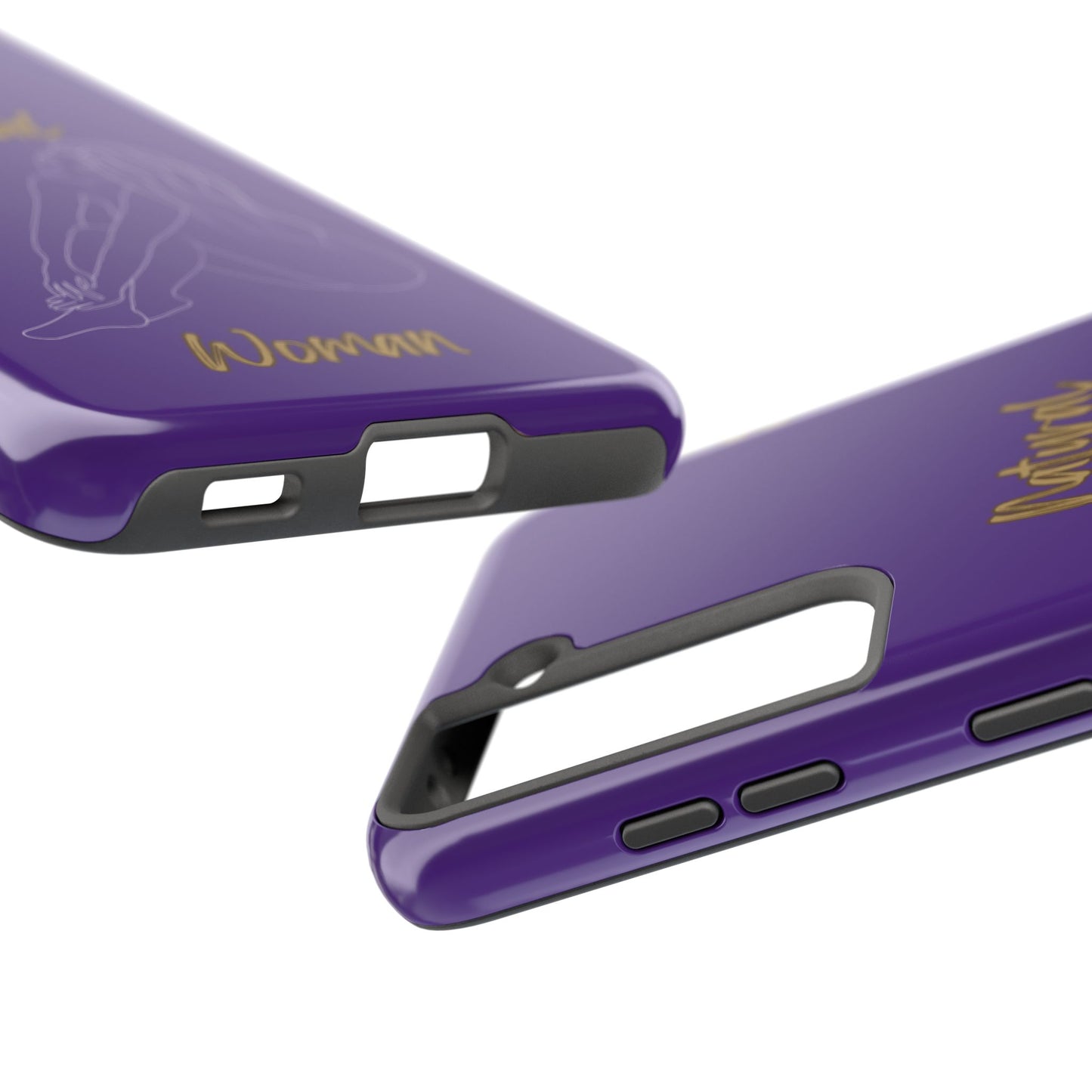 Natural Woman Beauty (WL) Tough Phone Cases PURPLE