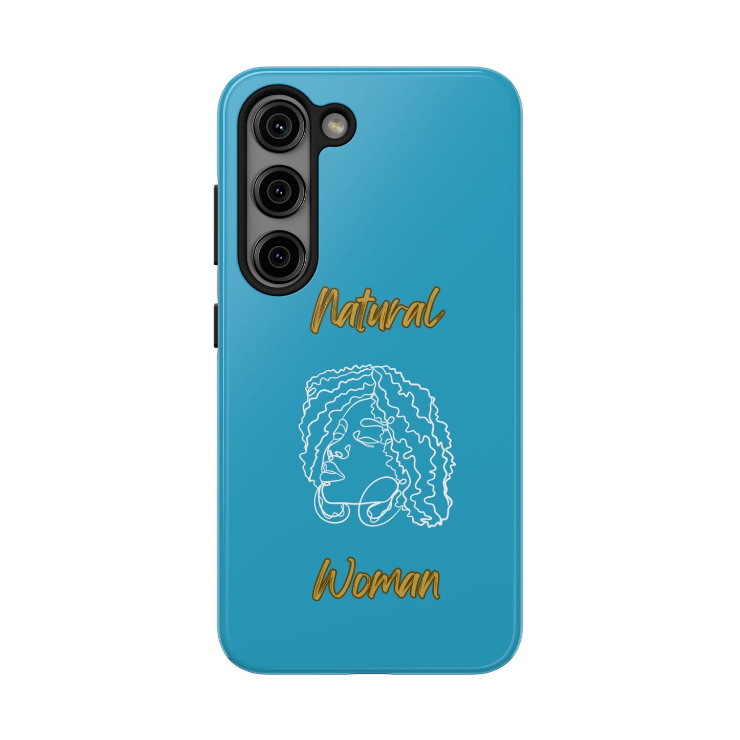 Natural Woman Naturally Me (WL)Tough Phone Cases TURQUOISE