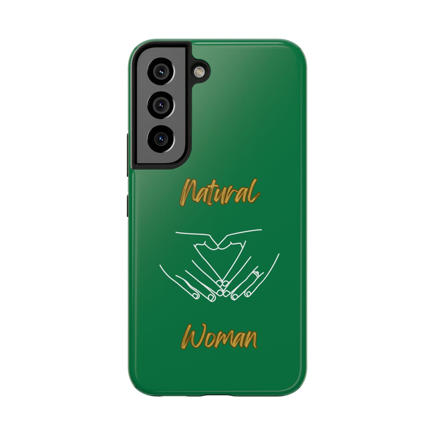 Natural Woman I Love You (WL)Tough Phone Cases DARK GREEN