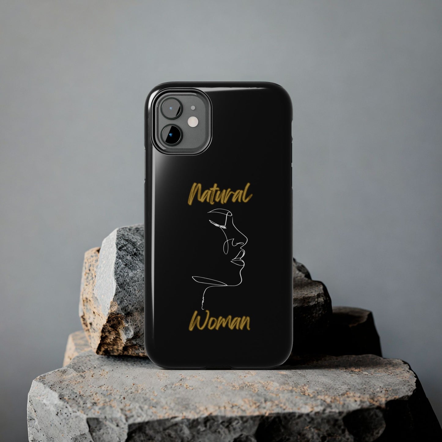 Natural Woman Timeless (WL)Tough Phone Cases BLACK