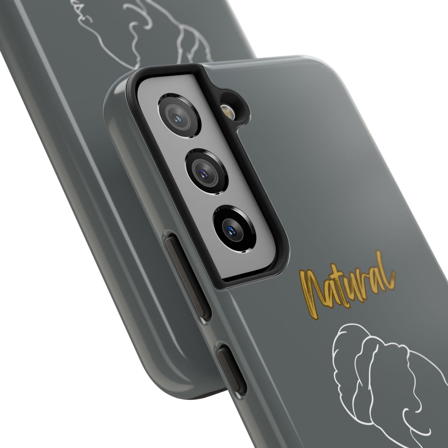 Natural Woman Mixed (WL)Tough Phone Cases DARK GREY