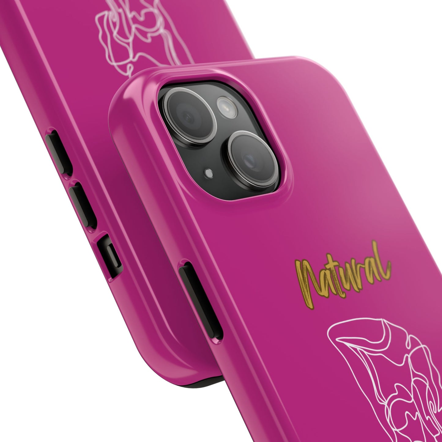 Natural Woman Flexible (WL)Tough Phone Cases PINK