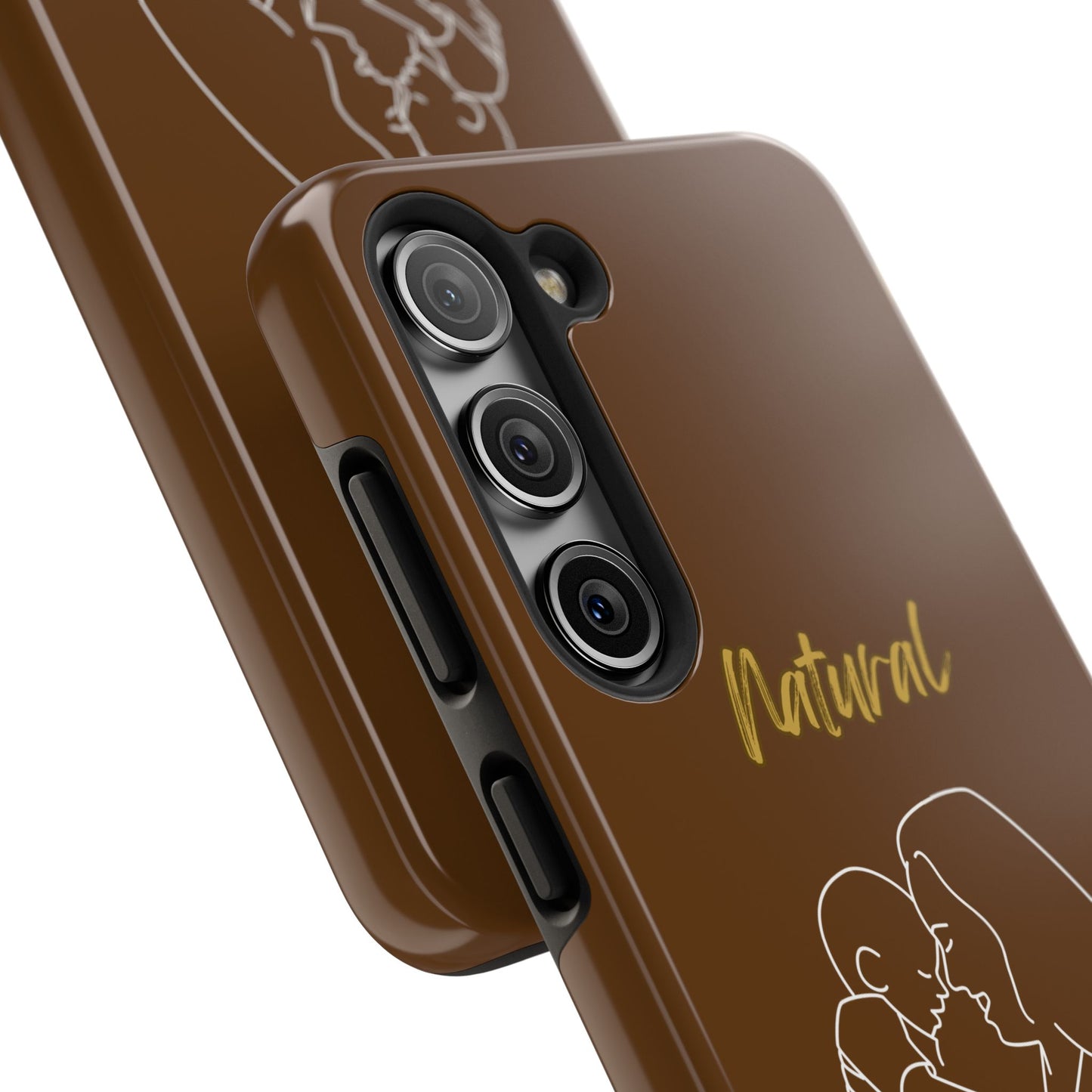 Natural Woman Joy (WL) Tough Phone Cases BROWN