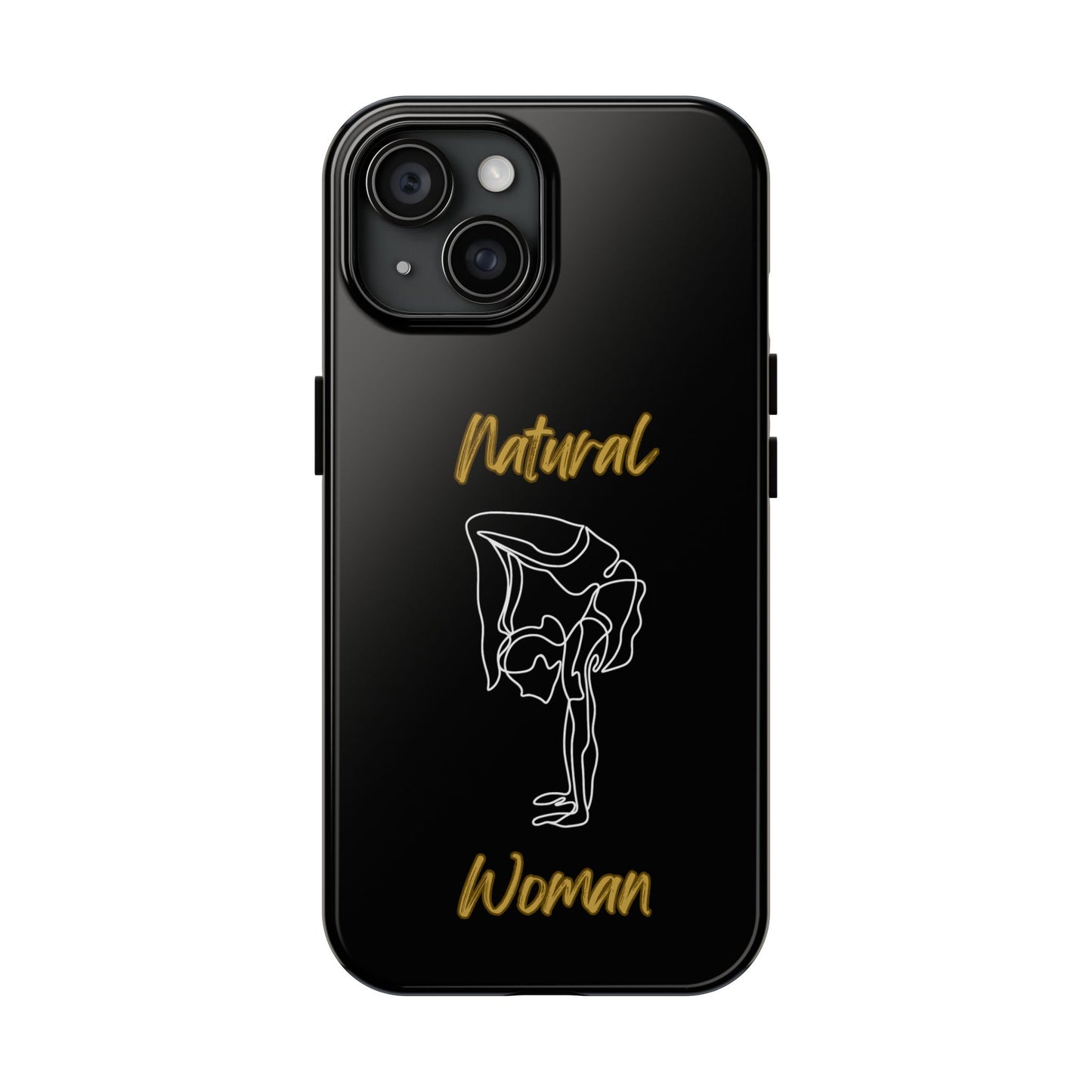 Natural Woman Flexible (WL)Tough Phone Cases BLACK