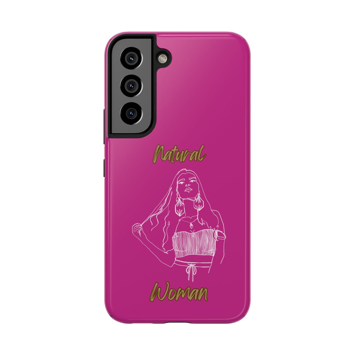 Natural Woman Thinking (WL)Tough Phone Cases PINK