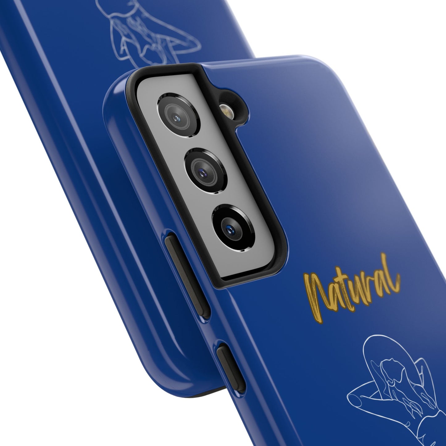 Natural Woman Sun Fun (WL)Tough Phone Cases DARK BLUE
