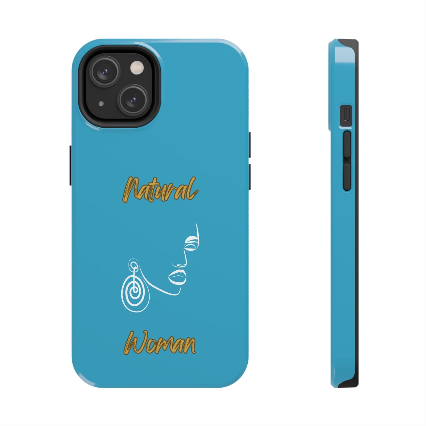 Natural Woman Music In My Soul (WL)Tough Phone Cases TURQUOISE