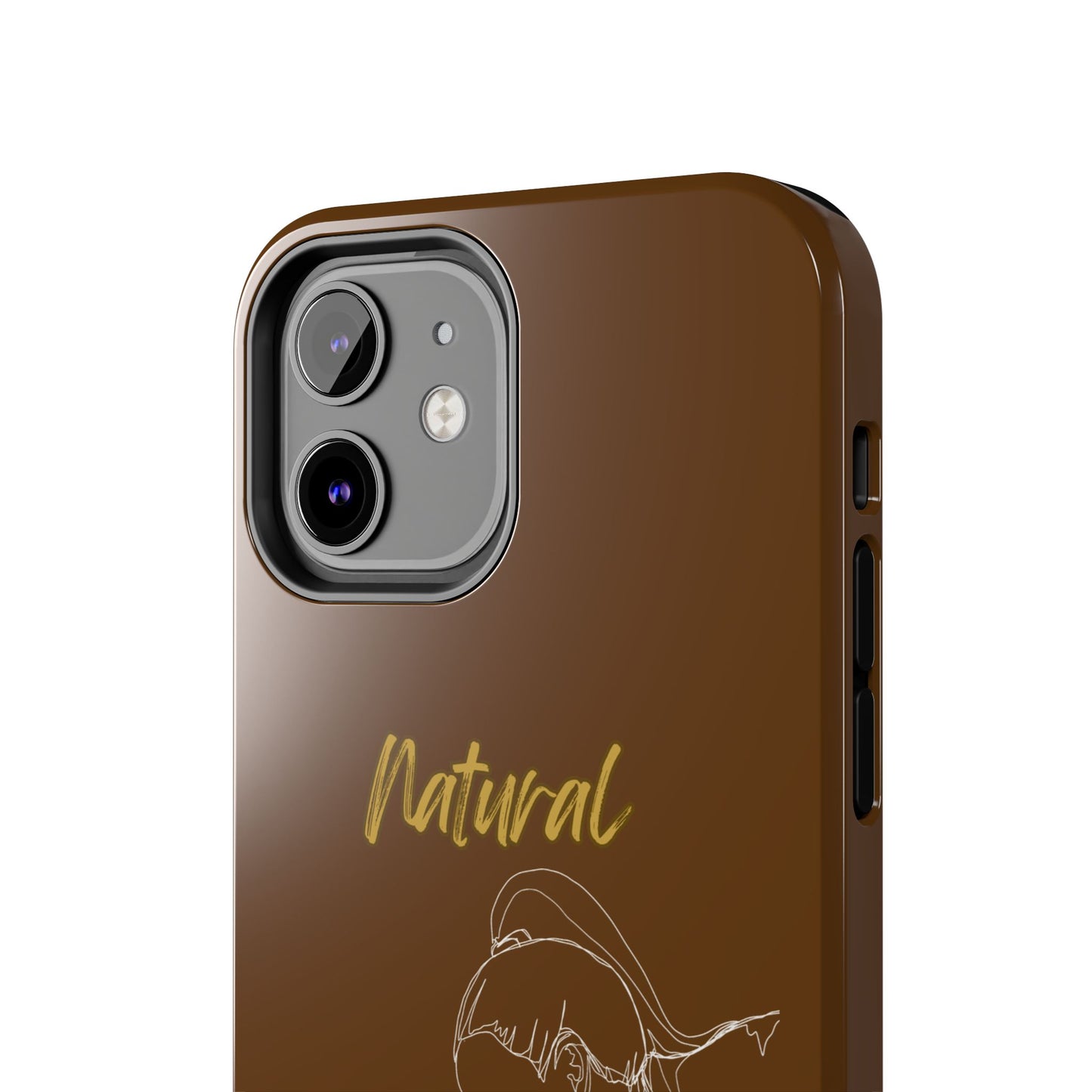 Natural Woman New Life (WL)Tough Phone Cases BROWN