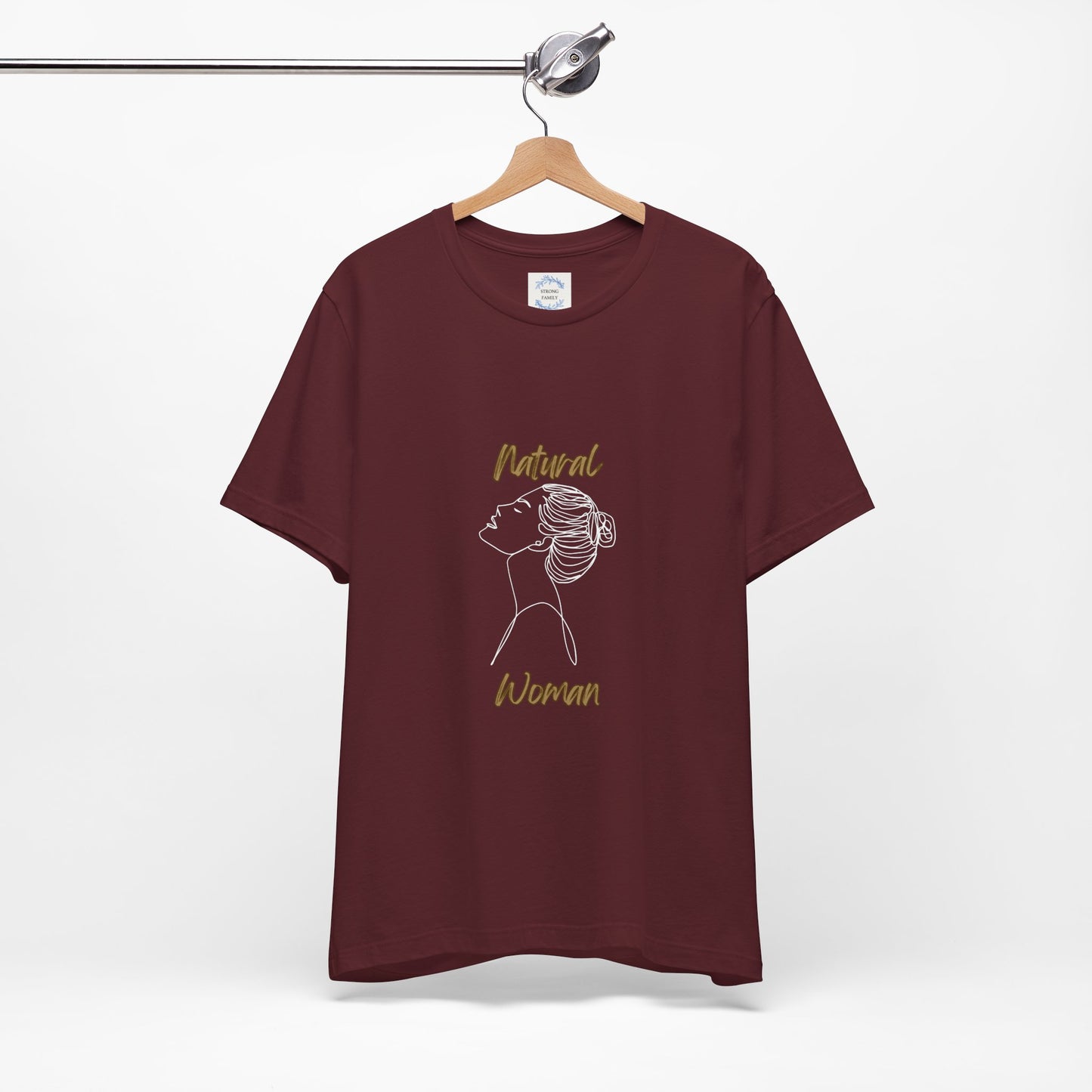 Natural Woman Wet Bun  (WL) Short Sleeve T-Shirt