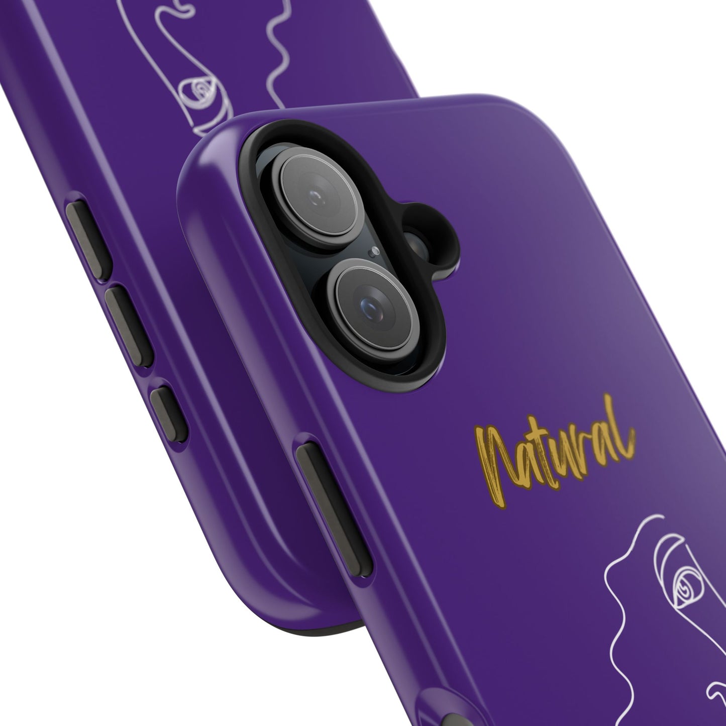 Natural Woman Peekaboo (WL)Tough Phone Cases PURPLE