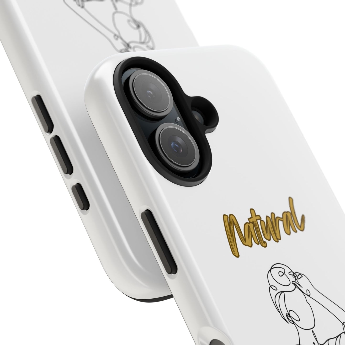 Natural Woman Style (BL)Tough Phone Cases WHITE