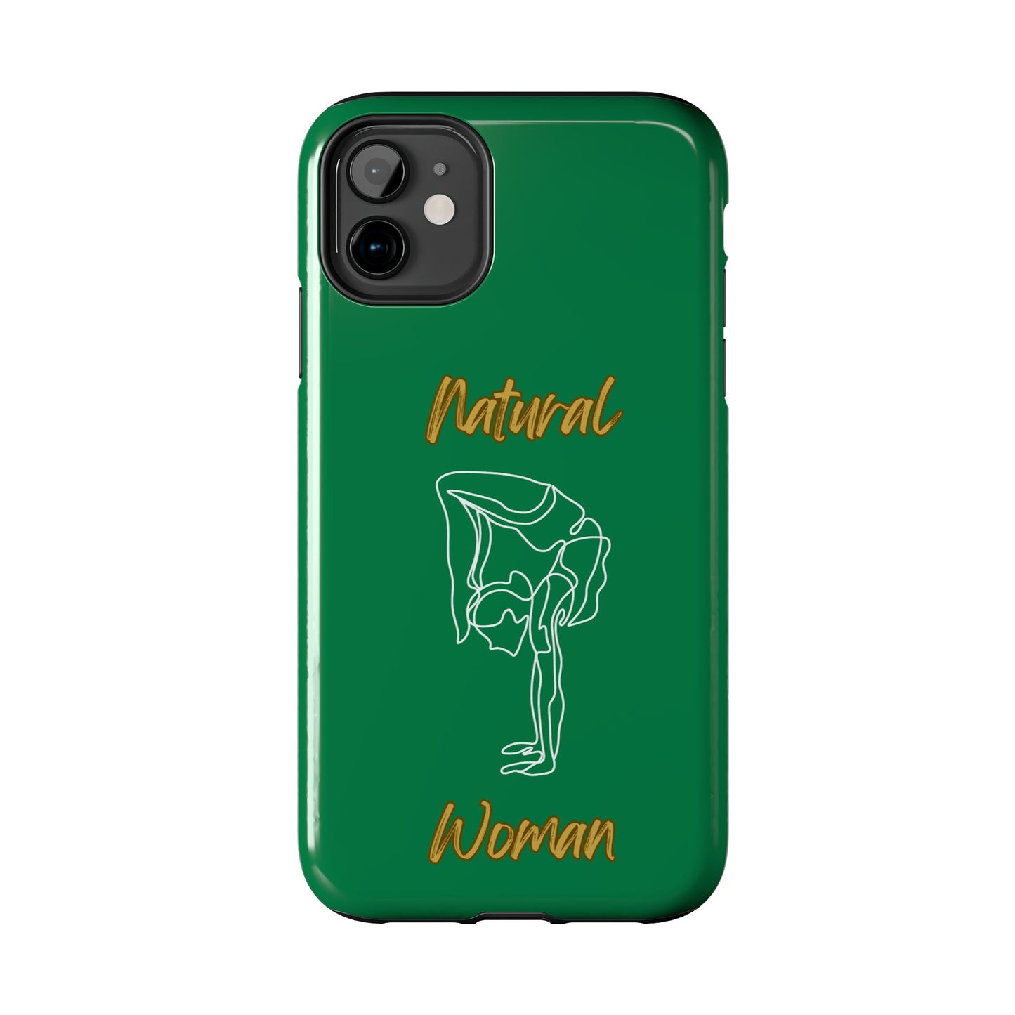 Natural Woman Flexible (WL)Tough Phone Cases DARK GREEN