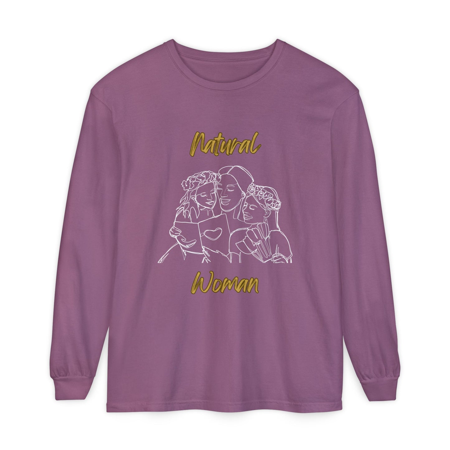 Natural Woman Me & My Girls (WL) Long Sleeve T-Shirt