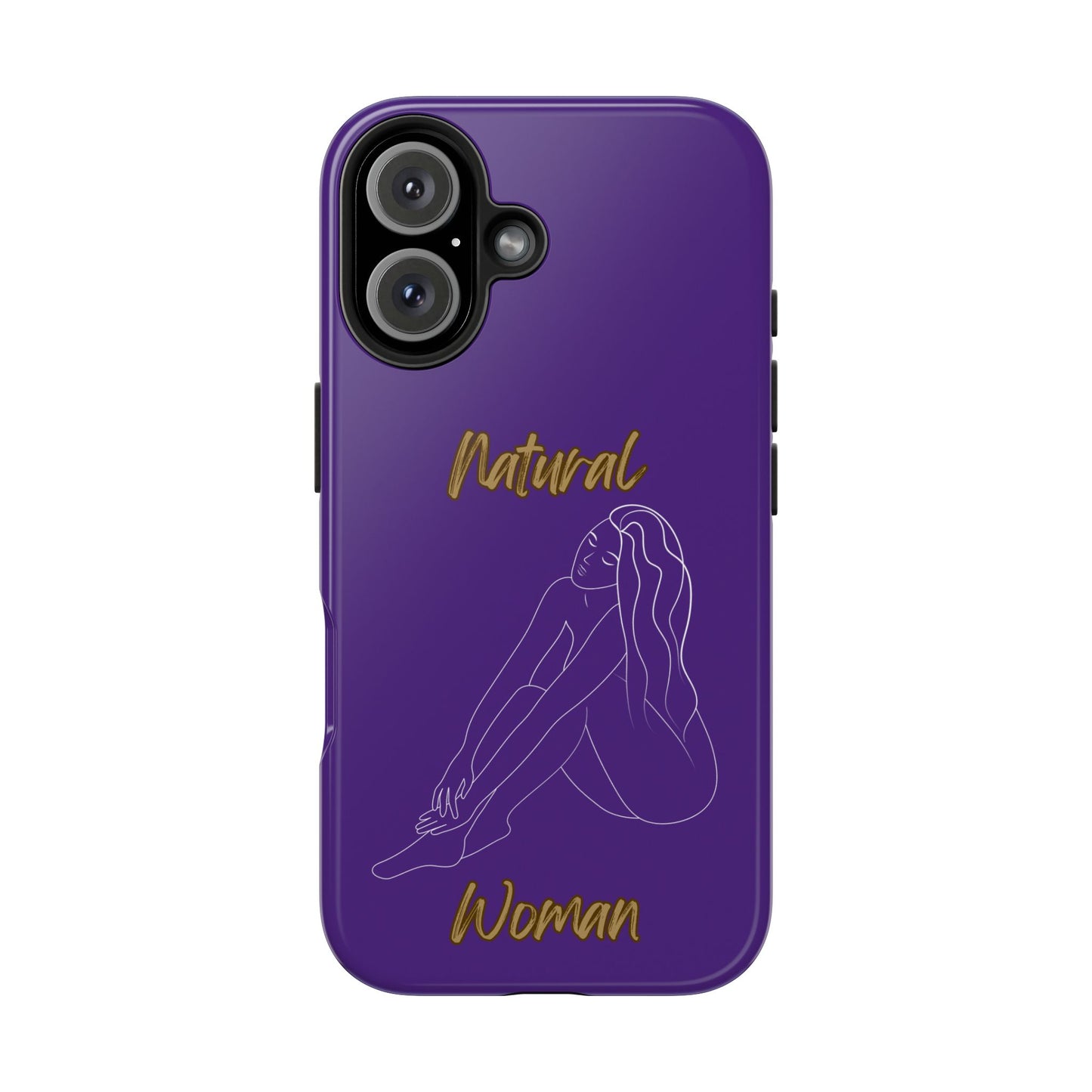 Natural Woman Beauty (WL) Tough Phone Cases PURPLE