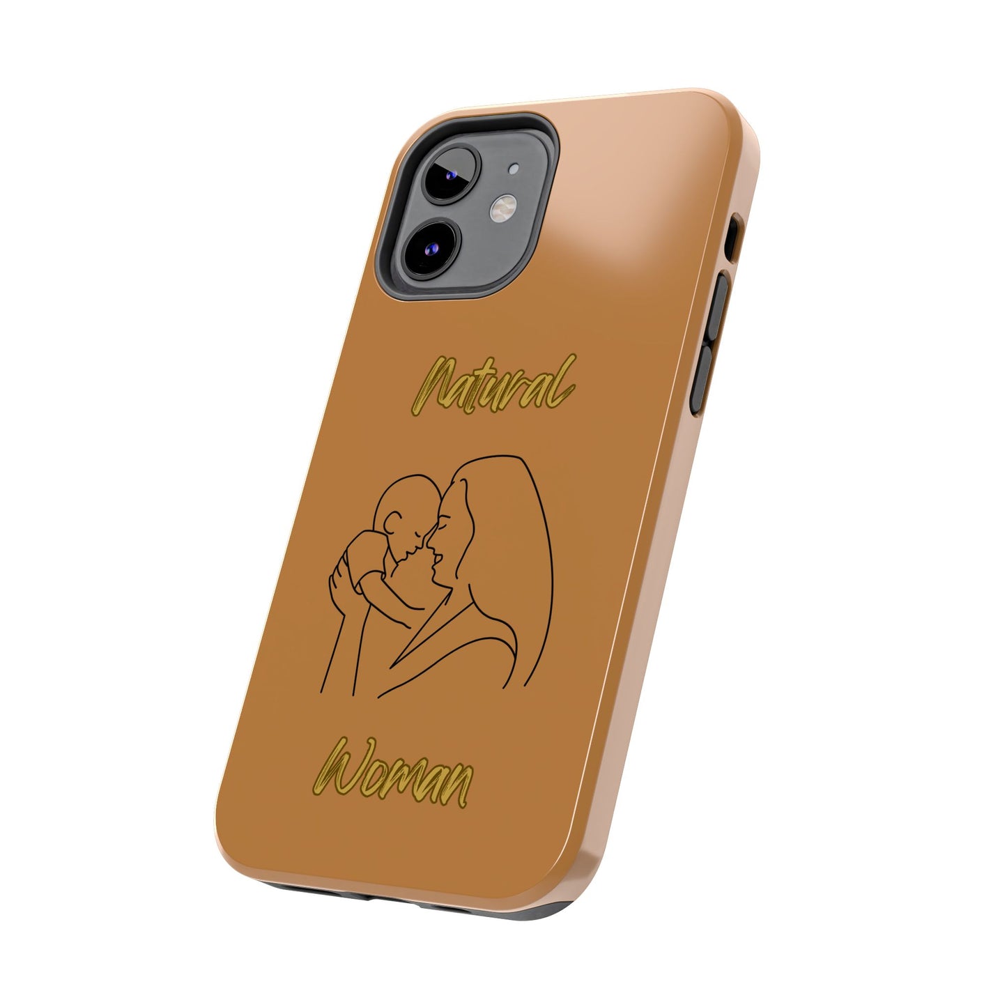 Natural Woman Joy (BL) Tough Phone Cases LIGHT BROWN