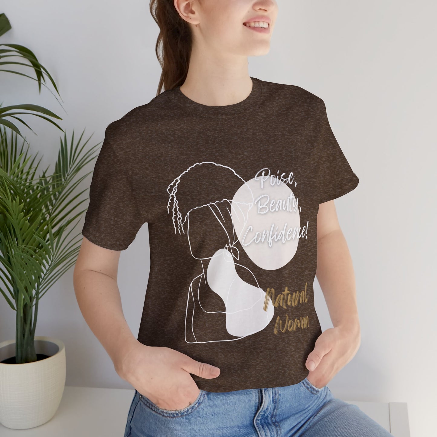 Natural Woman Puff (WL) Short Sleeve T-Shirt