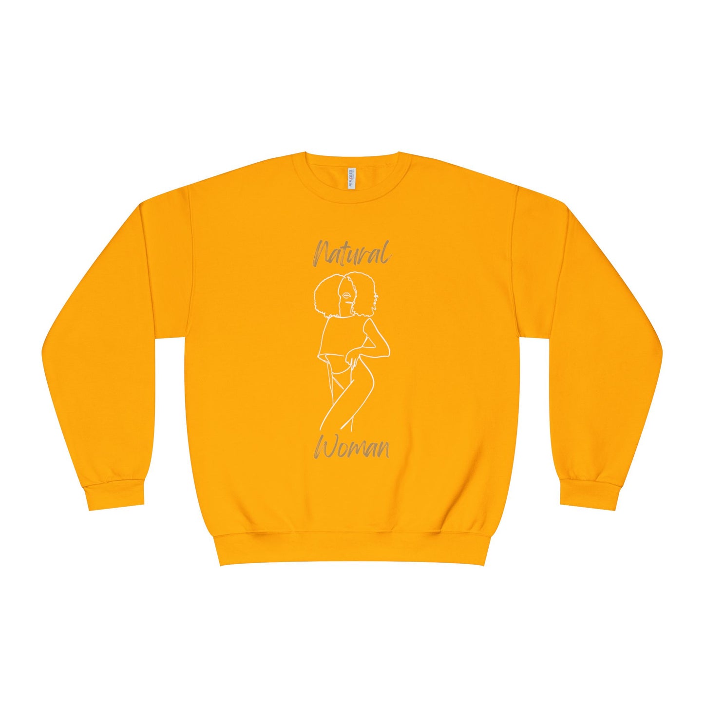 Natural Woman Pose (WL) Crewneck Sweatshirt