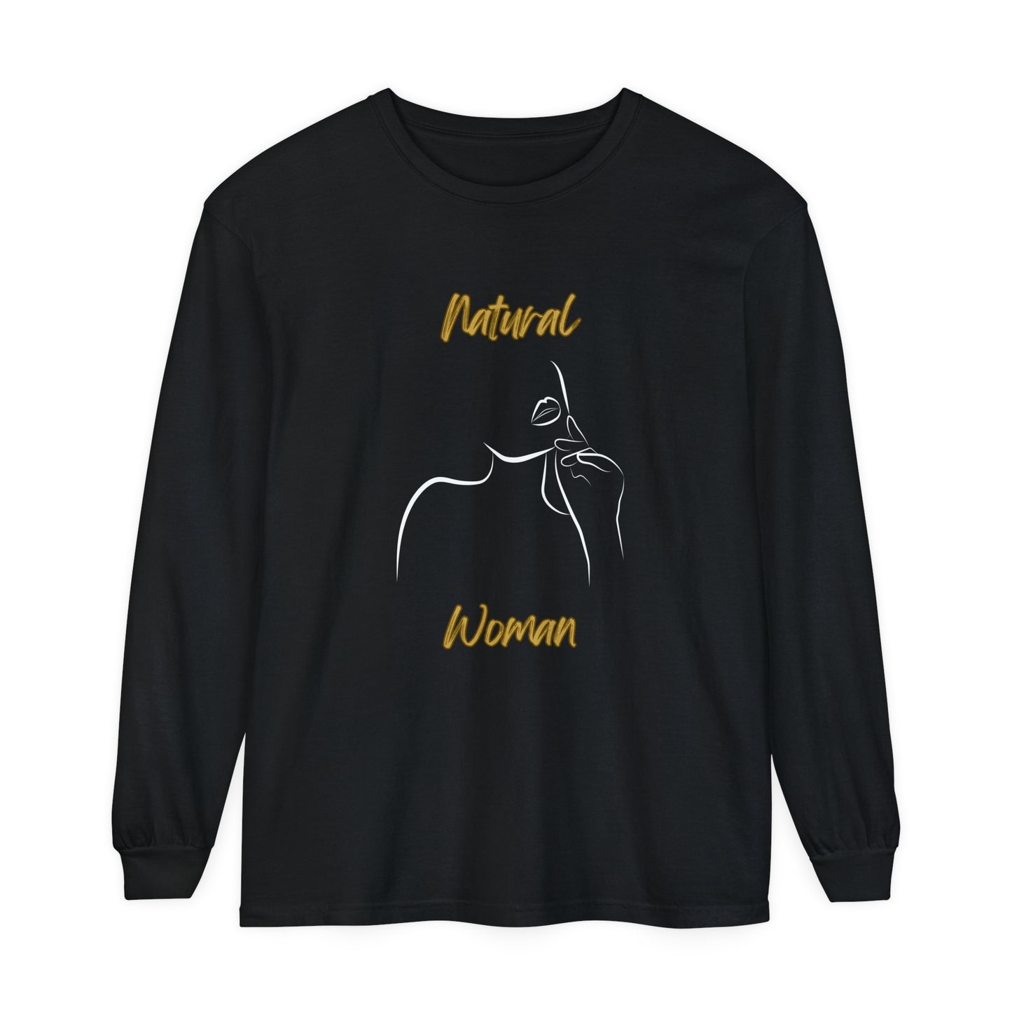 Natural Woman Chin Up (WL) Long Sleeve T-Shirt