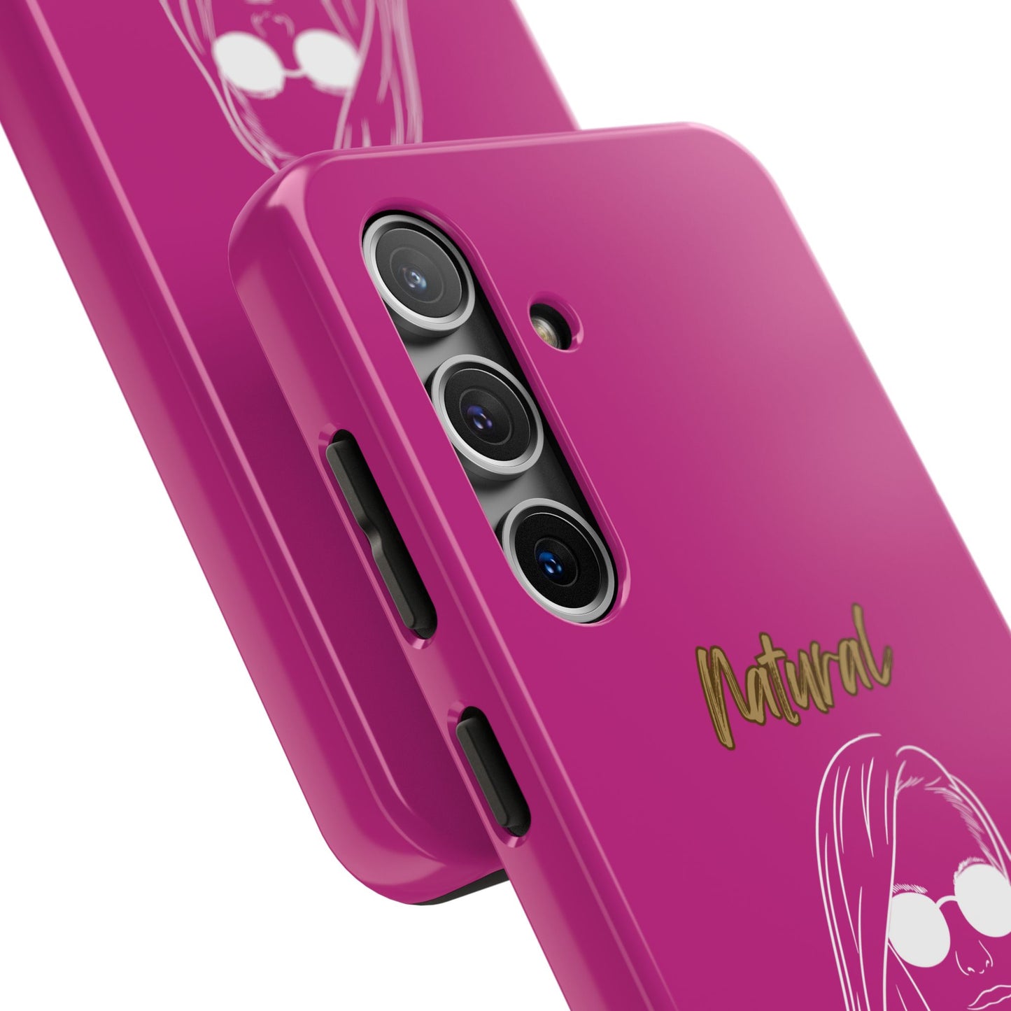 Natural Woman Shades (WL)Tough Phone Cases PINK
