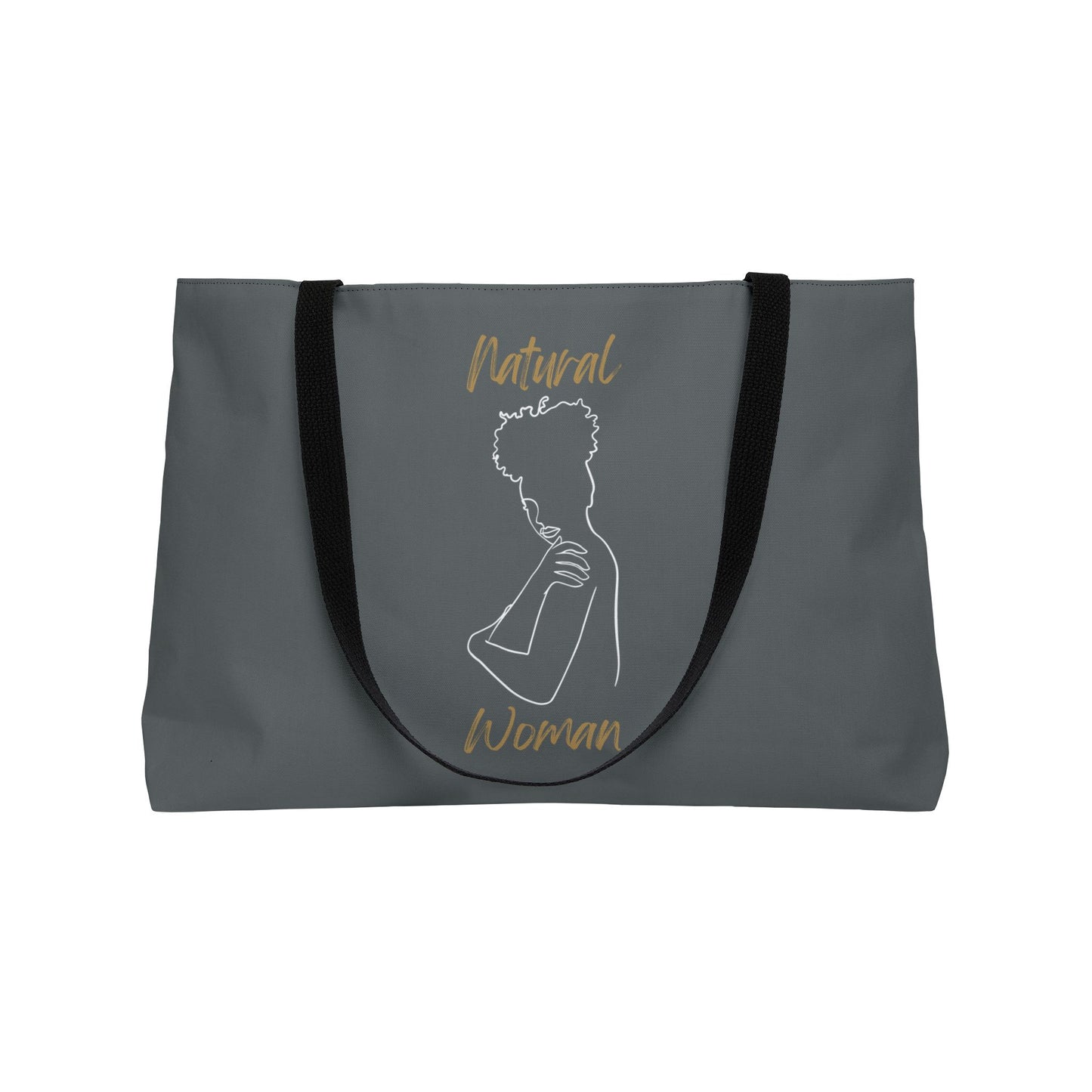 Natural Woman Sassy (WL) Weekender Tote Bag DARK GREY
