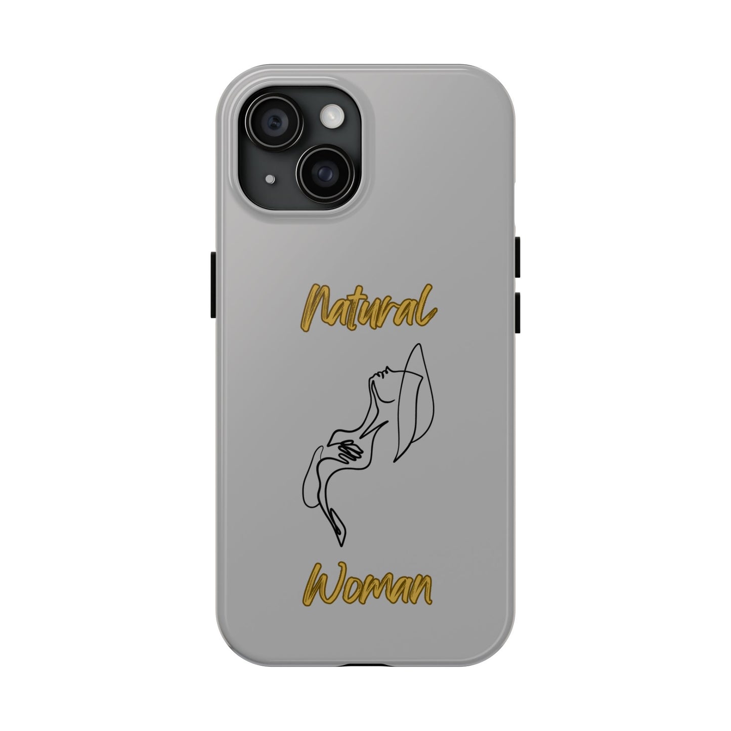 Natural Woman Free (BL)Tough Phone Cases LIGHT GREY