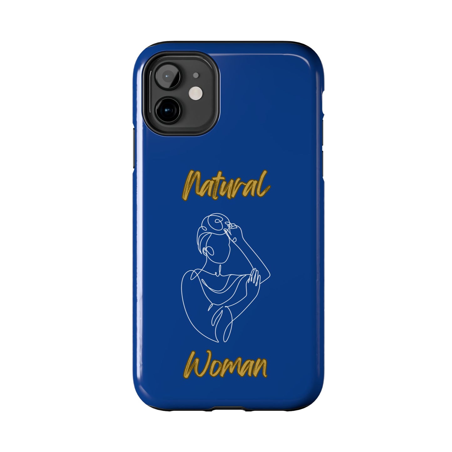 Natural Woman Style (WL)Tough Phone Cases DARK BLUE